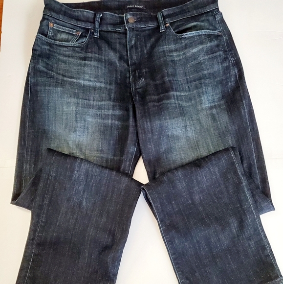 Lucky Brand Men's Blue Vintage Straight Jeans Size W34xL32 - Picture 5 of 11